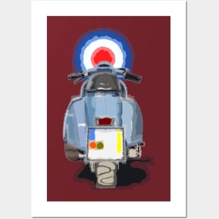 Scooter Vespa Posters and Art